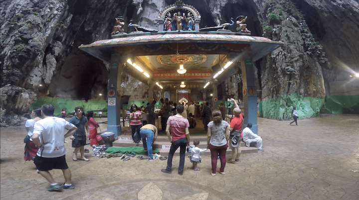 バトゥ洞窟　行き方　マレーシア　クアラルンプール　世界一周