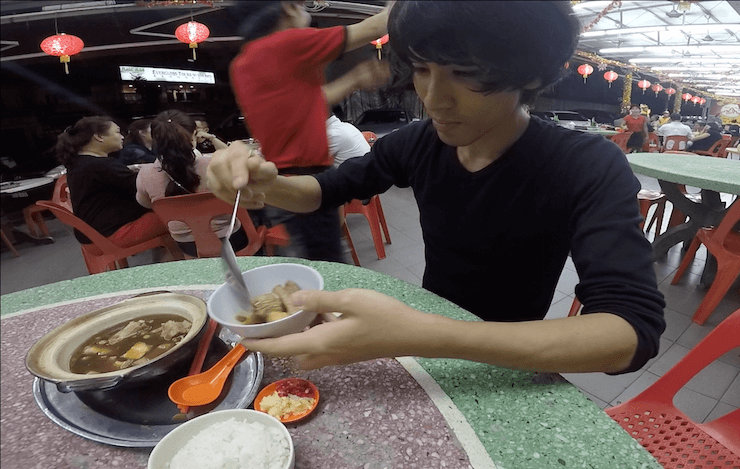 マレーシア　クアラルンプール　肉骨茶　旅　世界一周