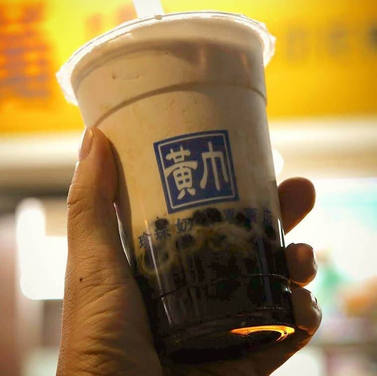 台湾・台北のタピオカミルクティーおすすめランキング　黄巾珍珠奶茶専売店