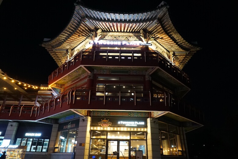 韓国富山のおすすめカフェチェーン,A TWOSOME PLACEプサンタワー店